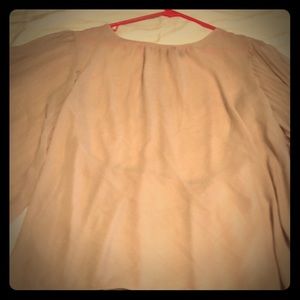 Vince Camuto Bell Sleeve Chiffon Blouse